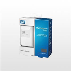 هارددیسک اکسترنال وسترن دیجیتال مدل My Passport Ultra Premium ظرفیت 1 ترابایت Western Digital My Passport Ultra Premium External Hard 1TB