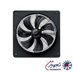 هواکش صنعتی هفت پره فلزی دمنده سری ایلکا مدل VIK-40L4T