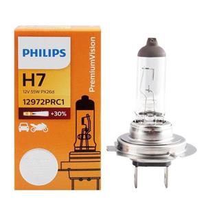 لامپ هالوژن خودرو فیلیپس مدل H7 Vision 12972PRC1 Philips H7 Vision 12972PRC1 Halogen Lamp