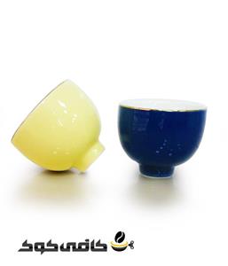 ست فنجان رنگی 6تایی