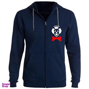 سویشرت مردانه طرح دلقک کد FG204 رنگ سرمه ای