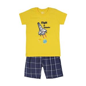 ست تی شرت و شلوارک پسرانه سون پون مدل 1391255-16 Seven Poon 1391255-16 T-Shirt And Shorts Set For Boys