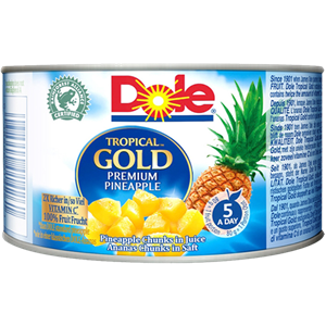 کمپوت آناناس گلد خرد شده 227 گرم Dole