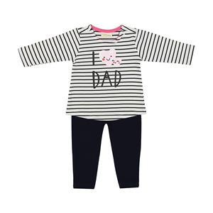 ست تی شرت و شلوار نوزادی رابو مدل 2051109 0159 Raboo T Shirt And Pants Set For Baby 