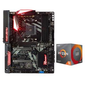 مادربرد بایوستار مدل X470GT8 به همراه پردازنده مرکزی AMD Ryzen5 3600