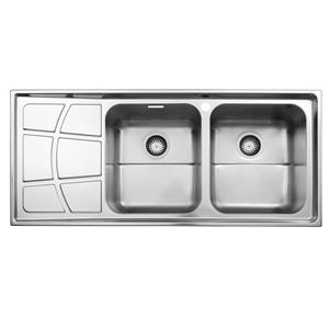 سینک ظرفشویی فانتزی روکار 762 استیل البرز
