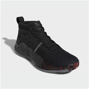 کفش بسکتبال آدیداس دیم Adidas Dame 5 Core Black Shock Red 