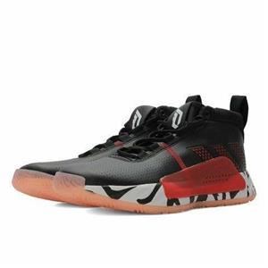 کفش بسکتبال آدیداس دیم Adidas Dame 5 Core Black Shock Red 