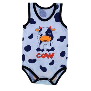 زیر دکمه دار نوزادی مدل cow 