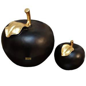 دکوری لیلپار طرح سیب مدل DKH-7038 SS مجموعه 2 عددی
