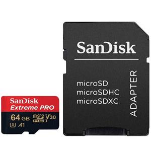 کارت حافظه Sandisk Extreme Pro Micro SD 64GB 170MB/S A2 SanDisk 64GB Extreme PRO 170MB/s SD Card