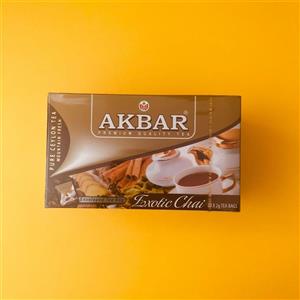 چای ماسالا تی بگ اکبر AKBAR