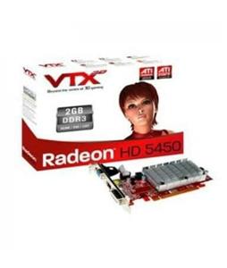 گرافیک --VTX3D Radeon HD 5450 2GB DDR3 Silent VX5450-2GBK3-HV2 