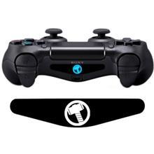 برچسب دوال شاک 4 ونسونی طرح Thor Hammer Wensoni Thor Hammer DualShock 4 Lightbar Sticker