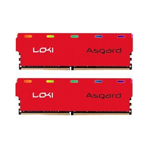 رم اسگارد Loki W1 RGB 16GB DUAL 3000MHz CL16 LOKI DDR4 2x8GB 3000MHZ RED 