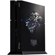 برچسب عمودی پلی استیشن 4 ونسونی طرح Winter Is Coming Stark