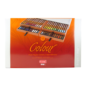 مداد رنگی برونزیل 48 رنگ حرفه ای جعبه چوبی 
