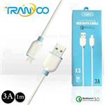 کابل میکرو یو ترانیو Tranyoo X3 QC3.0 Cable 