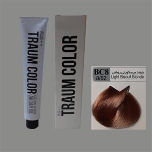 رنگ مو ترام کالر بلوند بیسکوئیتی روشن BC8- 8.52