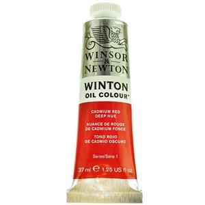 رنگ روغن وینزور CADMIUM RED DEEP HUE 6 حجم 37 میلی لیتر