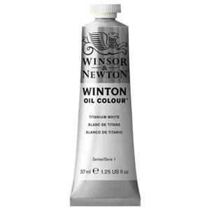 رنگ روغن وینزور TITANIUM WHITE 40 حجم 37 میلی لیتر