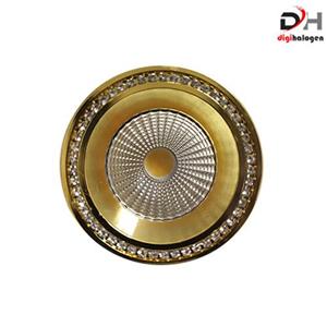 هالوژن پارکتی نگین دار اس اچ لایتینگ مدل ns102 طلایی (SH.LIGHTING)