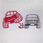 آرم TOYOTA & FORD