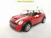 ماکت 1:24مینی کوپر(MINI COOPER S BY BURAGO) قرمز