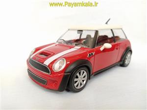 ماکت 1:24مینی کوپر(MINI COOPER S BY BURAGO) قرمز