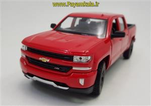 ماکت وانت شورلت سیلورادو 1:24 (2017CHEVROLET SILVERADO BY WELLY) 