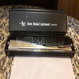 ساز دهنی swan سوان دوازده سوراخ Harmonica آکبند
