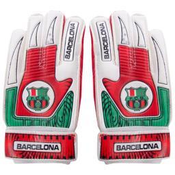 دستکش دروازه بانی پسرانه طرح بارسلونا کد L65