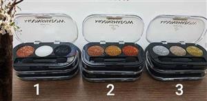 پالت سایه چشم گلیتری برند Sweet Rose در سه شماره رنگ