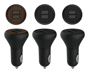 Ozaki O!tool-Dual Car Charger (OT281) for ipod , iphone  and ipad 