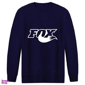 سویشرت مردانه طرح FOX کد F110 رنگ سرمه ای