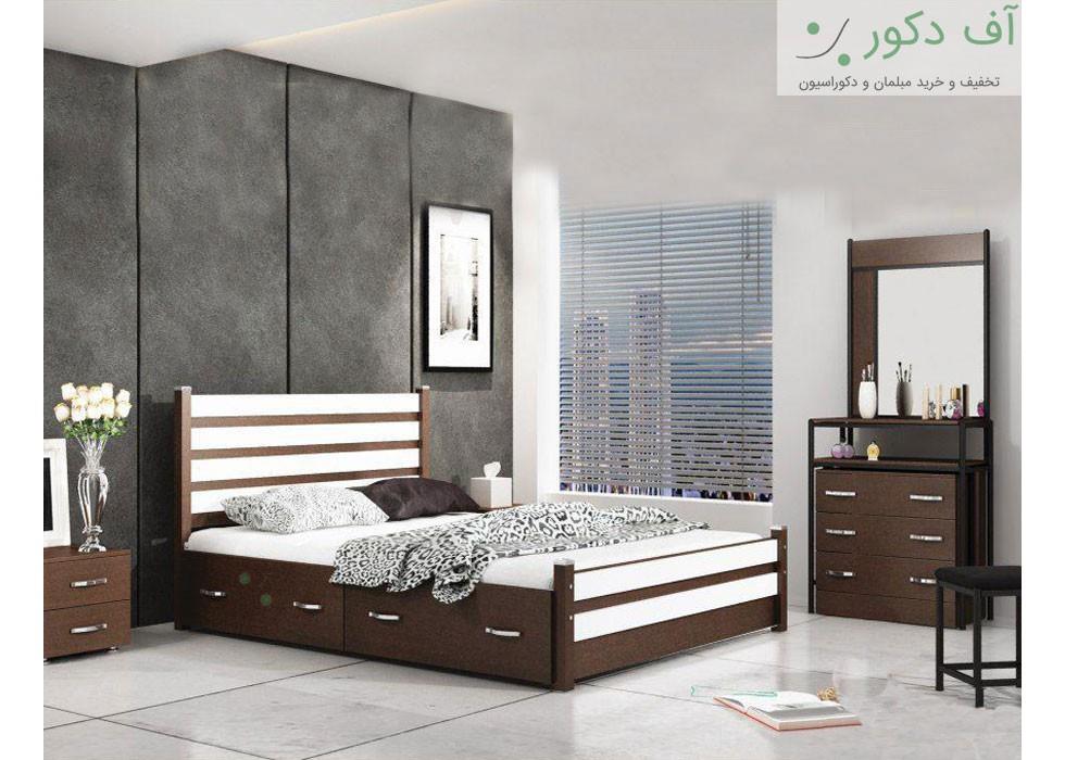 تخت خواب دو نفره آذین