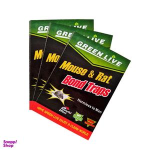 چسب موش کش گرین لیو کد 3PCS بسته 3 عددی