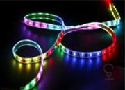 حلقه ریسه نواری LED مولتی رنگ (16 رنگ) سان لوکس Magic RGB