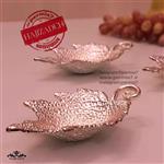 REFAEE دکوراتیو الیاژ نقره ای برگ تک300314-SILVER