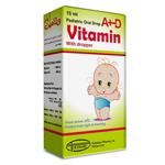 قطره ویتامین آ د همراه با قطره چکان تولید دارو | A D Vitamin With Dropper