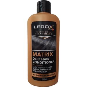 شامپو کرم نرم کننده لروکس 300 گرم MATRIX DEEP HAIR LEROX 