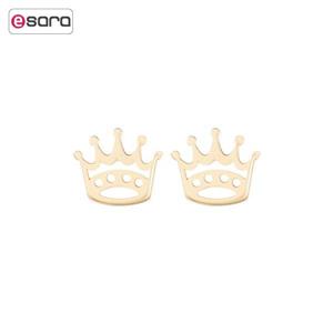 گوشواره طلا رزا مدل EG09 Rosa EG09 Gold Earring