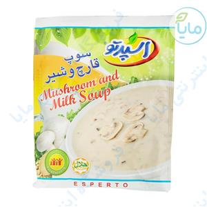 سوپ قارچ و شیر 70 گرمی اسپرتو