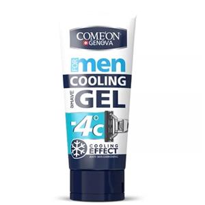 ژل اصلاح خنک کننده کامان 175 میلی لیتر Comeon Cooling Shave Gel For Men 175ml