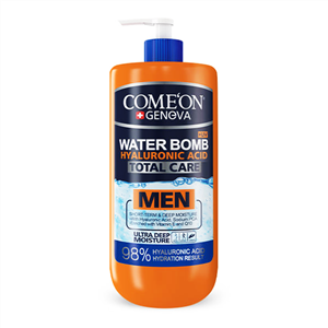 کرم آبرسان کامان سری واتربمب مدل هیالورونیک اسید حجم 500 میلی لیتر