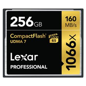 کارت حافظه CF لکسار مدل Professional CompactFlash سرعت 1066X 160MBps ظرفیت 256 گیگابایت Lexar Professional CompactFlash 1066X 160MBps CF- 256GB