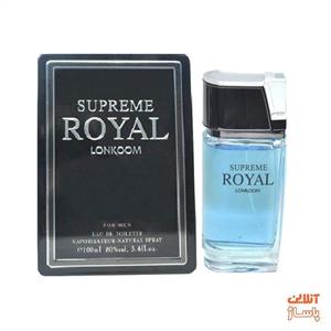 ادو تویلیت مردانه لنکوم مدل supreme Royal حجم 100 میلی لیتر 