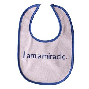 پیشبند نوزاد طرح I am a amiracle