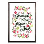 تابلو آتینو طرح Beutiful minds 