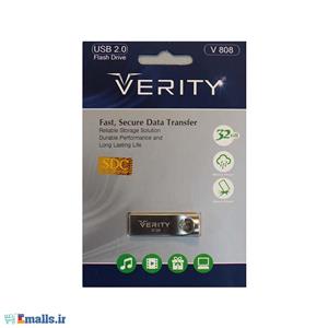 فلش مموری وریتی مدل وی 808 با ظرفیت 32 گیگابایت VERITY V808 32GB USB 2.0 Flash Memory 